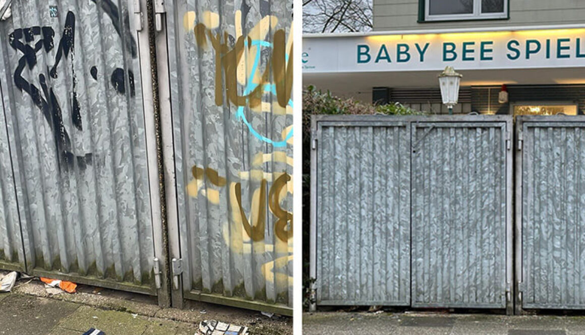 Graffiti-Entfernung in Duisburg