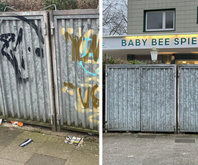 Graffiti-Entfernung in Duisburg