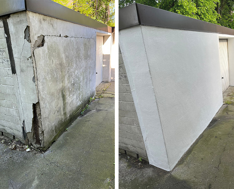 Feuchte Garage Sanierung Meiderich
